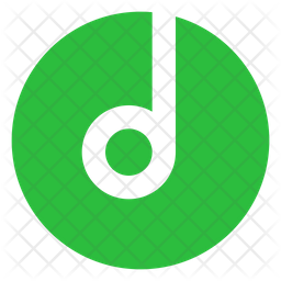 256x256 Music Icon Of Flat Style