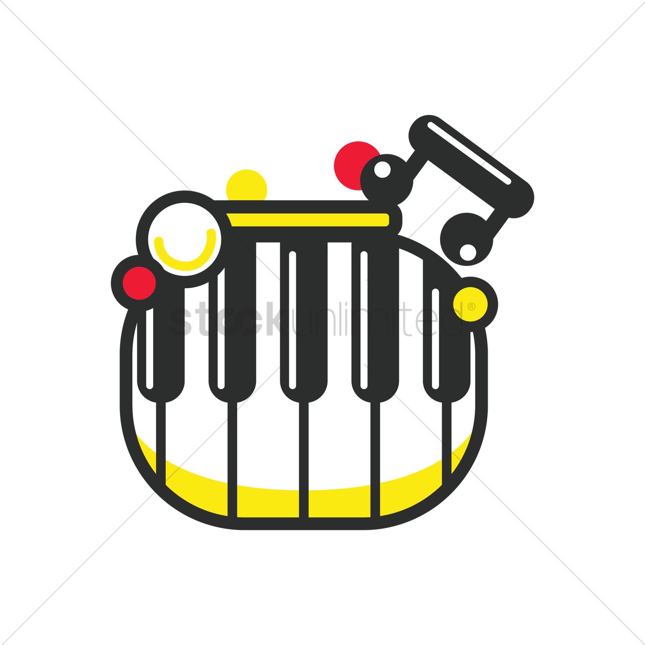 1300x1300 Music Icon Vector Image