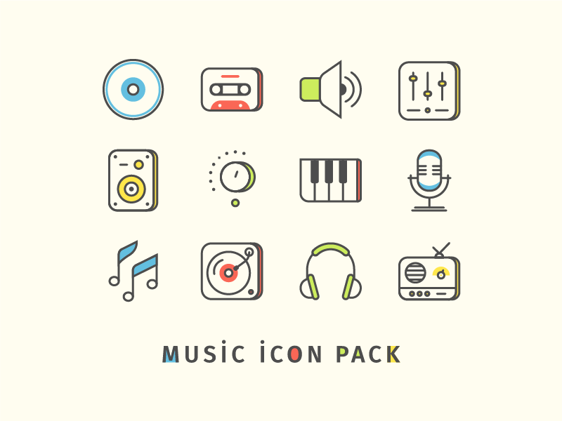 800x600 Music Icon Pack