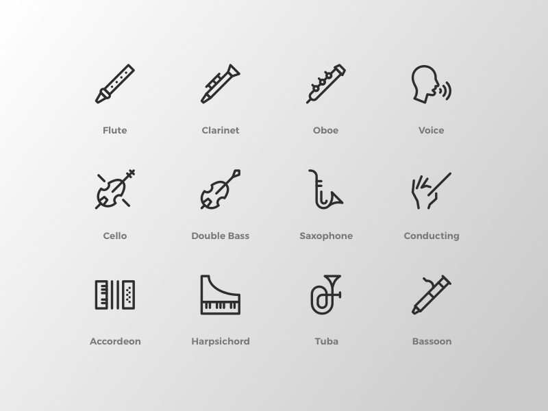 800x600 Classical Music Icons