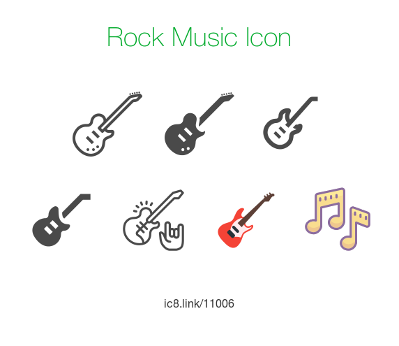 572x495 Rock Music Icon