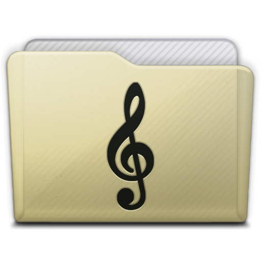 512x512 Beige Folder Music Alt Icon Free Search Download As Png