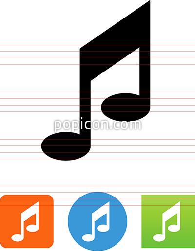 400x516 Musical Note Icon