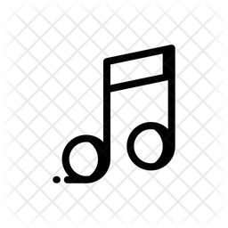 256x256 Music Note Icon Of Line Style