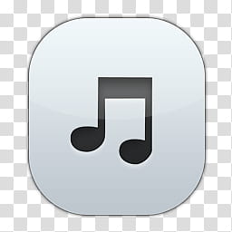 256x256 Radial Icon Set, Itunes, Music Note Logo Art Transparent