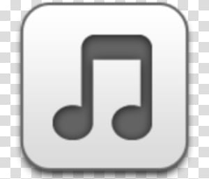 300x256 Albook Extended Gray Musical Note Icon Transparent Background