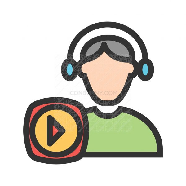 600x600 Music Player Line Filled Icon