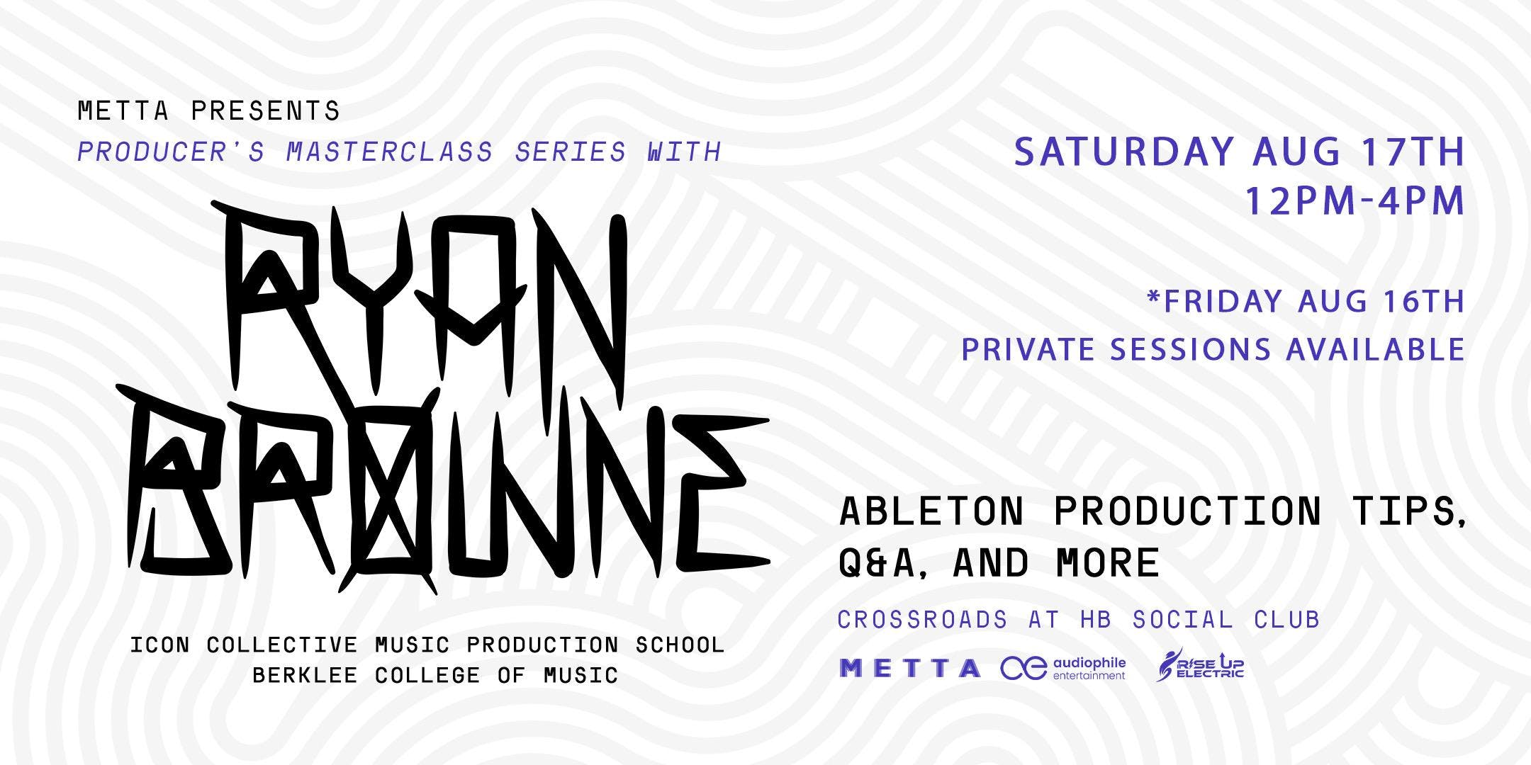 2160x1080 Music Producer's Masterclass Ft Ryan Browne