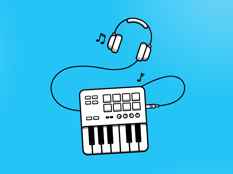 800x600 Music Production Icon
