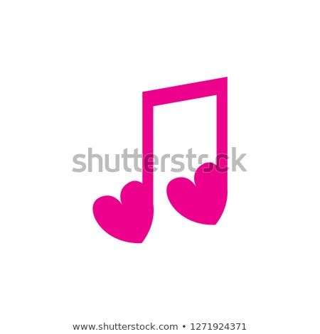 450x470 Music Note Icon With Love Icon Design Template