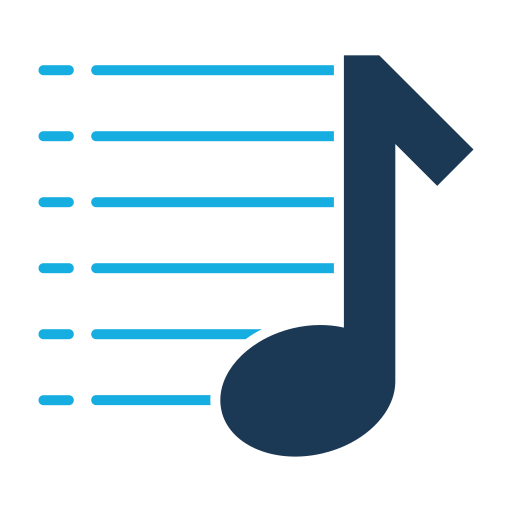 512x512 Music, Melody, Musical Note, Music Sheet Icon Free Of Music