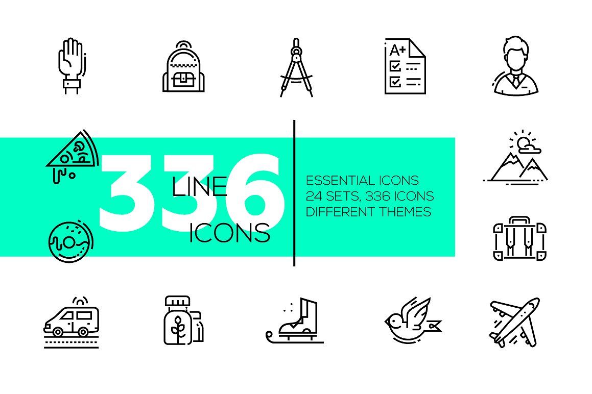 1159x772 Line Design Icons Bundle