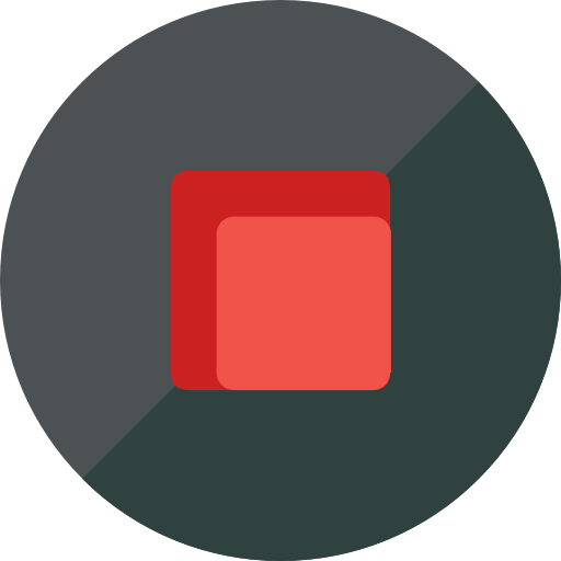 512x512 Frame, Music, Player, Stop, Video Icon