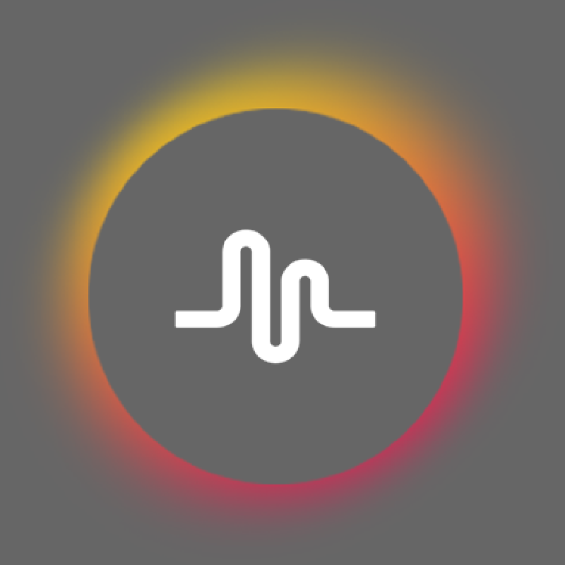 800x800 Musical Ly Logo Design Vector Png Free Download