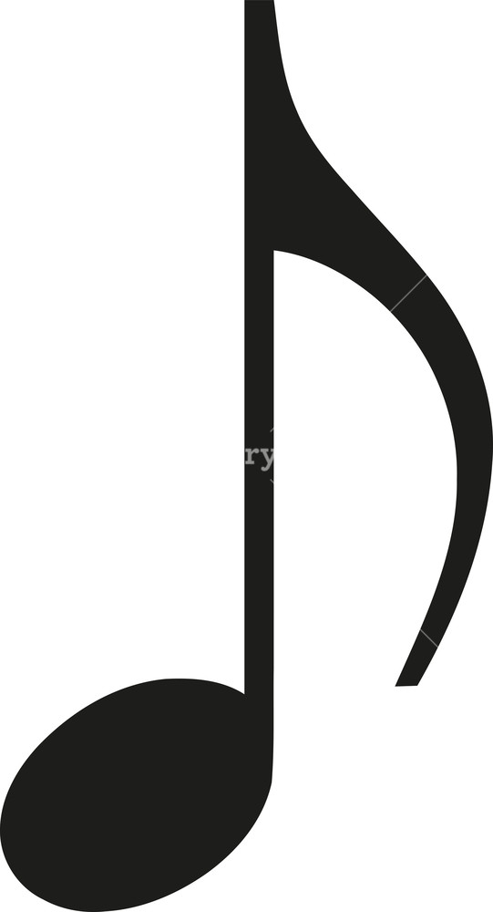 541x1000 Music Note Icon Symbol Royalty Free Stock Image