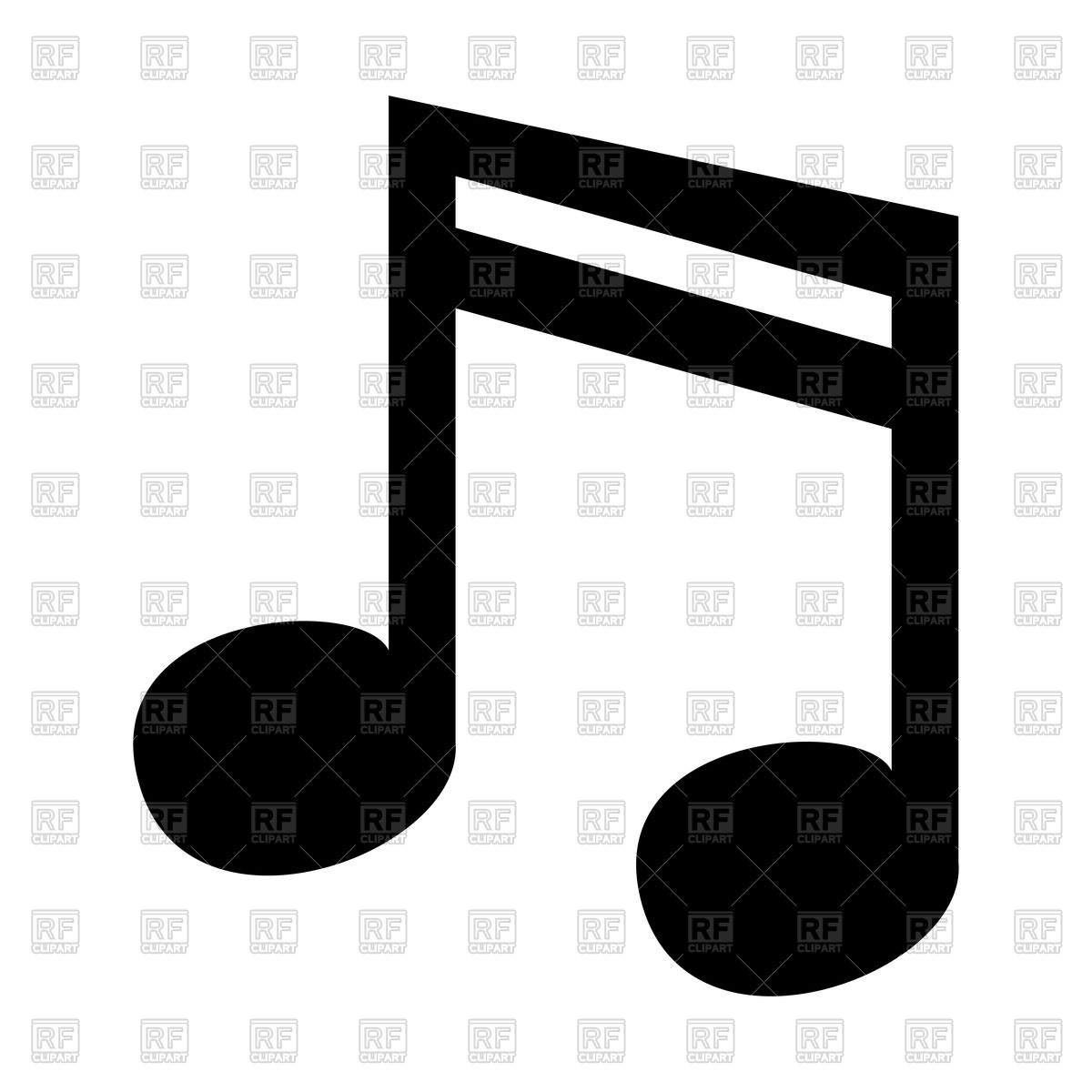 1200x1200 Musical Note Icon Vector Image Of Signs, Symbols, Maps