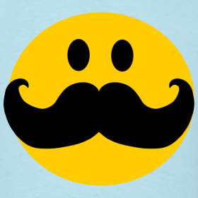 Funny Mustache Smiley Face Cartoon Men's T Shirt Funny 280x280 Funny Mustache Smiley Face Cartoon Men's T Shirt Funny