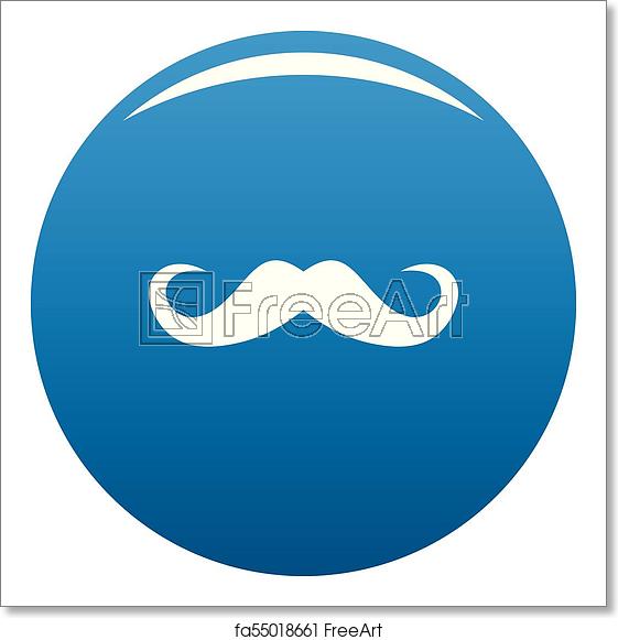 Mustache Icon at Vectorified.com | Collection of Mustache Icon free for ...