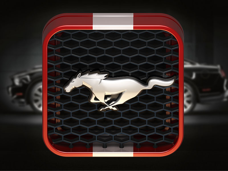 800x600 Ford Mustang Ios Icon