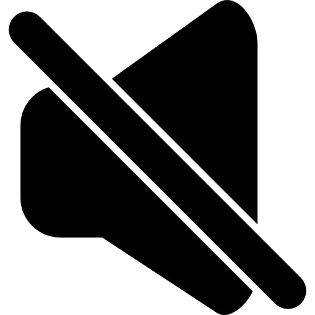 626x626 Speaker Mute Icon
