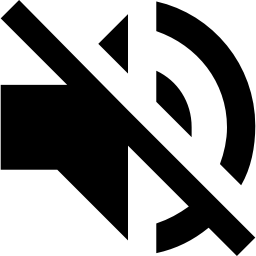 512x512 Volume Off Indicator Icons Free Download