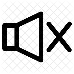 256x256 Mute Icon Of Line Style