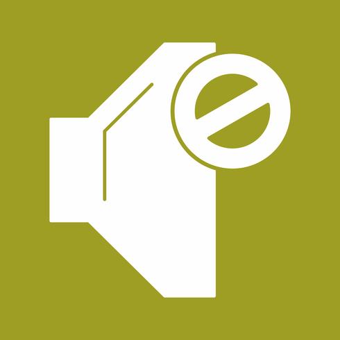 490x490 Vector Mute Icon