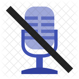 256x256 Mute Icon Of Flat Style