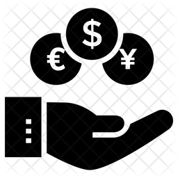 256x256 Mutual Fund Icon Of Glyph Style