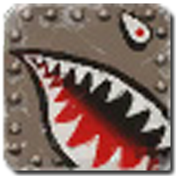 256x256 Shark Emblem Icon