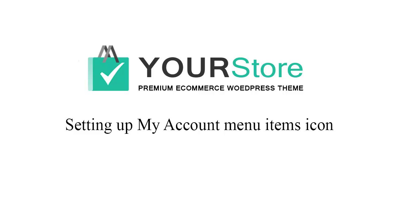 1280x720 My Account Menu Icon In Top Menu