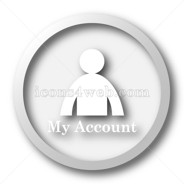 600x600 My Account White Icon My Account White Button