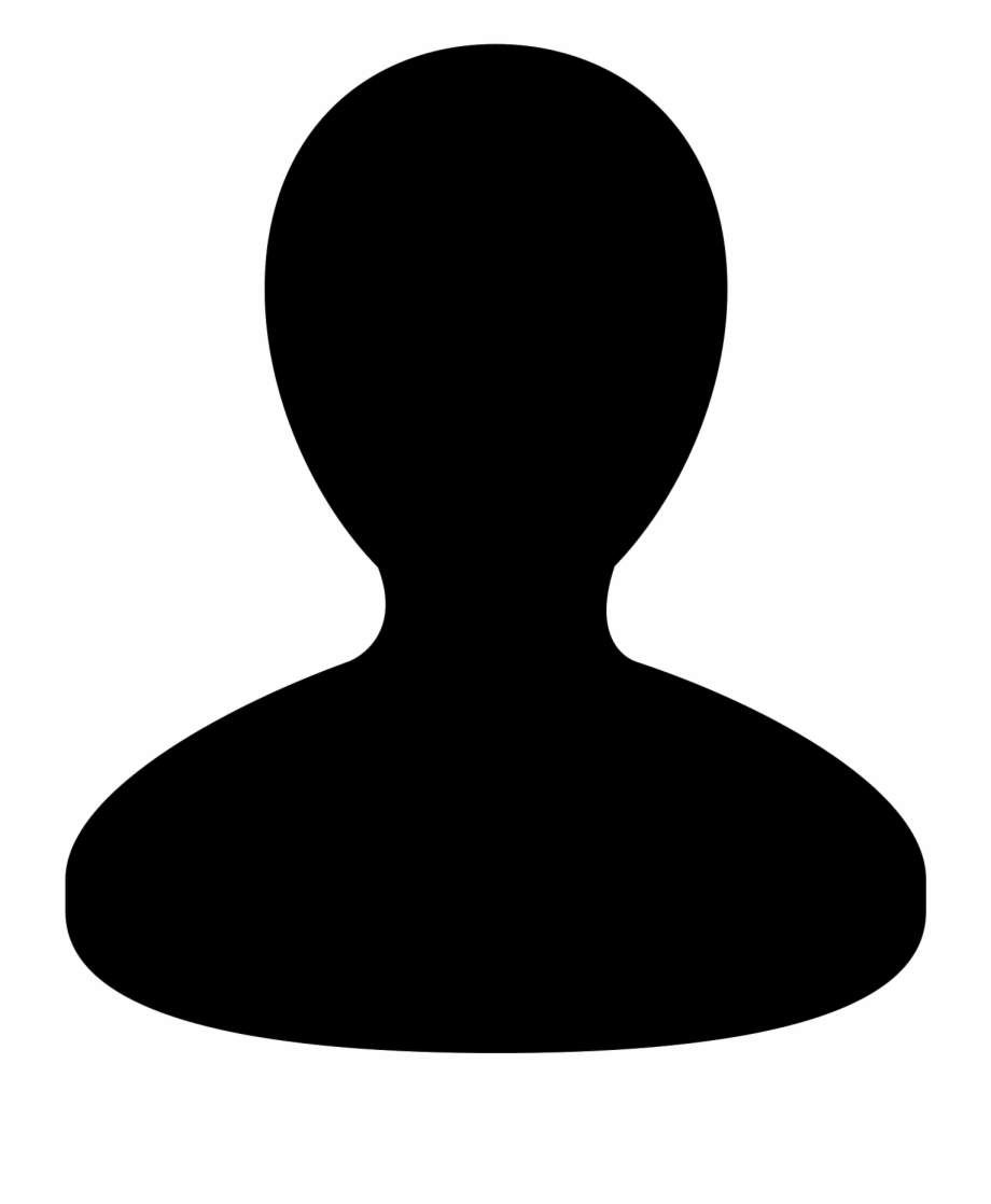 920x1118 The Icon Is Of A Gender Less Human Face And Upper Torso