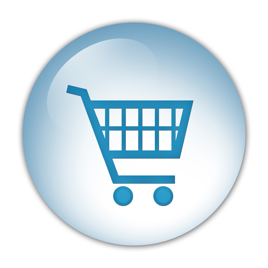 900x900 Vector Drawing Shopping Cart