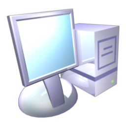 256x256 My Microsoft Computer Icon Images