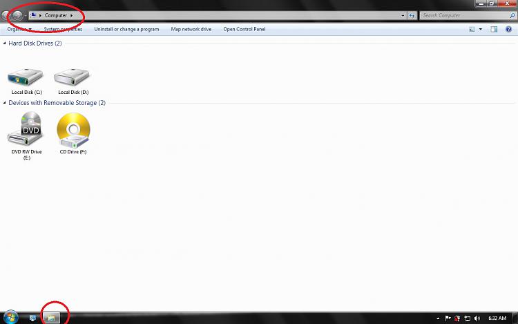 My Computer Icon Shows As Folder In Taskbar 750x469 My Computer Icon Shows As Folder In Taskbar