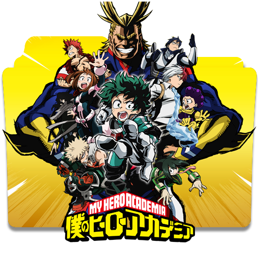 512x512 Boku No Hero Academia Folder Icon