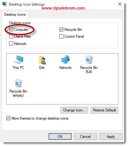 411x467 My Computer Icon In Windows
