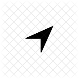 256x256 My Location Icon Of Glyph Style