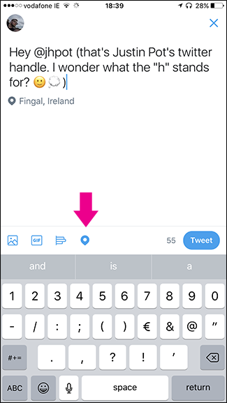 325x578 How To Turn Location Sharing Off On Twitter's Mobile Apps