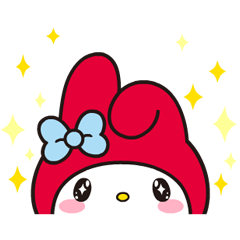 240x240 My Melody Eyes On Me! Line Stickers Line Store