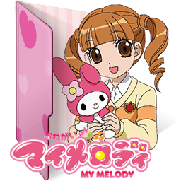 256x256 Onegai My Melody Folder Icon
