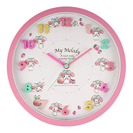 425x425 My Melody Icon Wall Clock Toys Games