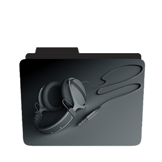 320x320 My Music Folder Icon, Music Icon, My Music Folder Icon, Music Icon