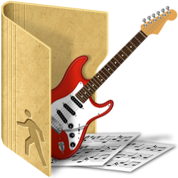 256x256 Folder, My, Music Icon Free Of Junior Icons
