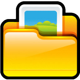 256x256 My Pictures Icon Soft Scraps Iconset Hopstarter