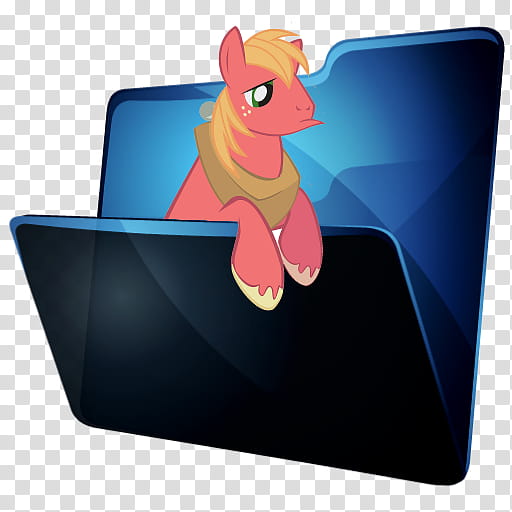 512x512 My Little Icons Big Mac, Pink Horse Folder Icon Transparent