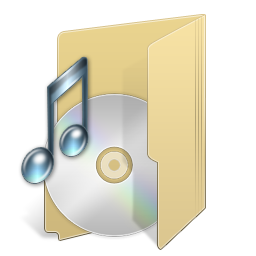 256x256 My, Music, Folder Icon Free Of Radium Icons