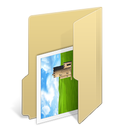 256x256 My Pictures Icon Radium Iconset Sean Poon