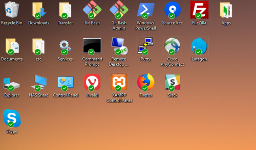 500x294 Windows All My Desktop Icons Have Green Ticks Against Them